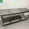 RVS Werktafel Tafel Premium-line 200 x 70 x 85 cm Horeca - Afbeelding 2