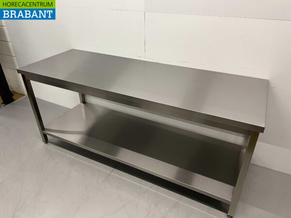 RVS Werktafel Tafel Premium-line 200 x 70 x 85 cm Horeca - Afbeelding 3