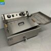 RVS Visfriteuse Oliebolfriteuse Friteuse Frituur 20 liter 400V Horeca - Afbeelding 2