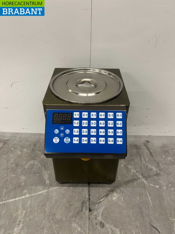Fructose machine Frustose dispenser voor bubble tea 24 keys 8,5 liter 230V Horeca