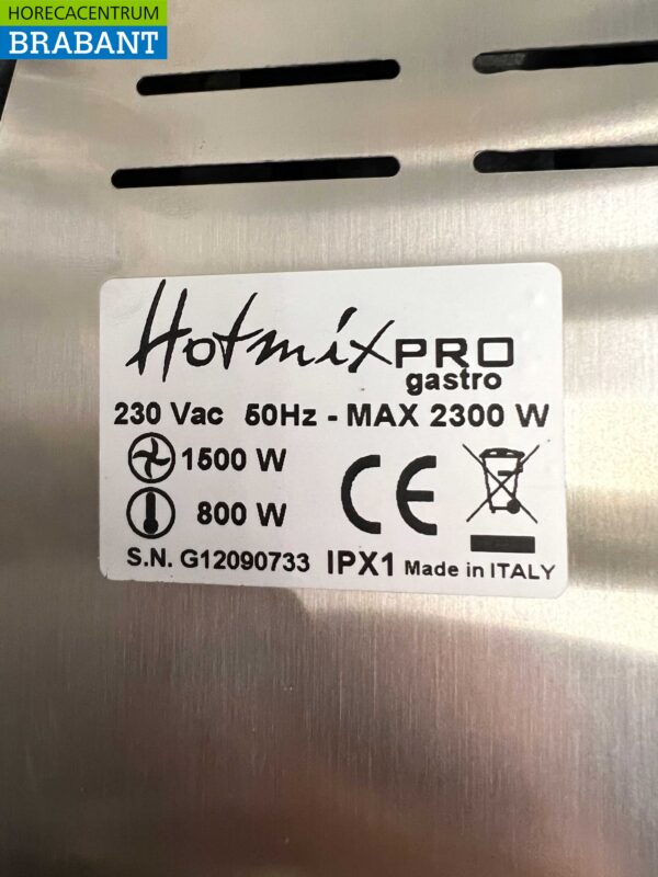 HotmixPro Gastro Thermoblender 2 liter 24-190 graden 12.500 t/min 230V Horeca - Afbeelding 6