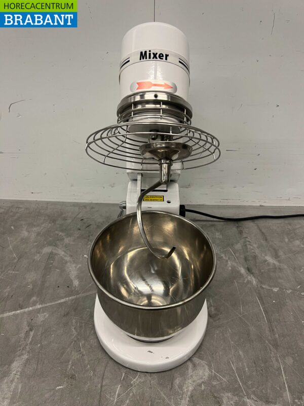 Keukenmachine Planeetmenger Menger RVS kuip 5 liter 230V Horeca - Afbeelding 4