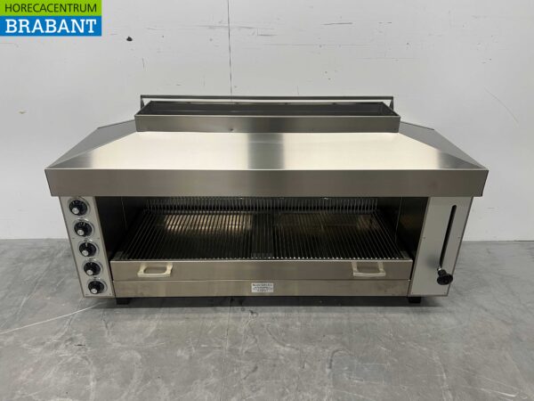 RVS Naomi Pitagrill Salamander grill 129 cm 400V Horeca