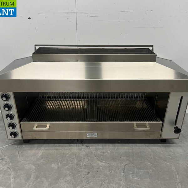 RVS Naomi Pitagrill Salamander grill 129 cm 400V Horeca