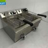 RVS Dubbele Friteuse Frituur 2 x 16 liter 2 x 230V Horeca - Afbeelding 5