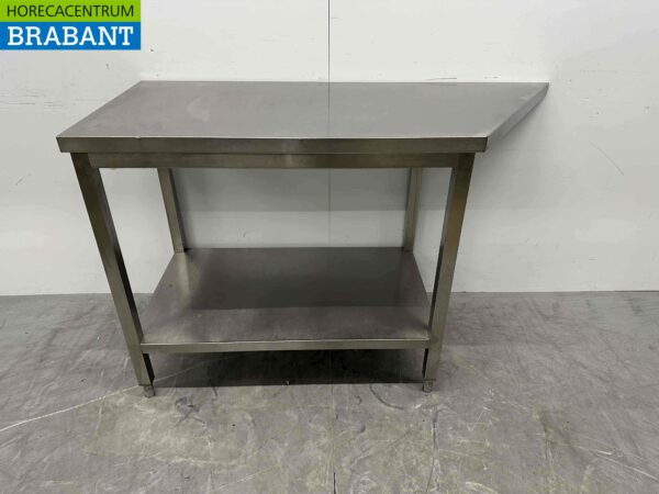 RVS Werktafel Tafel 140/100 x 60 x 90 cm Horeca