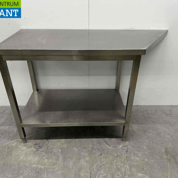 RVS Werktafel Tafel 140/100 x 60 x 90 cm Horeca
