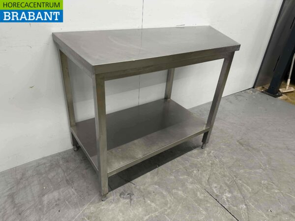 RVS Werktafel Tafel 140/100 x 60 x 90 cm Horeca - Afbeelding 3