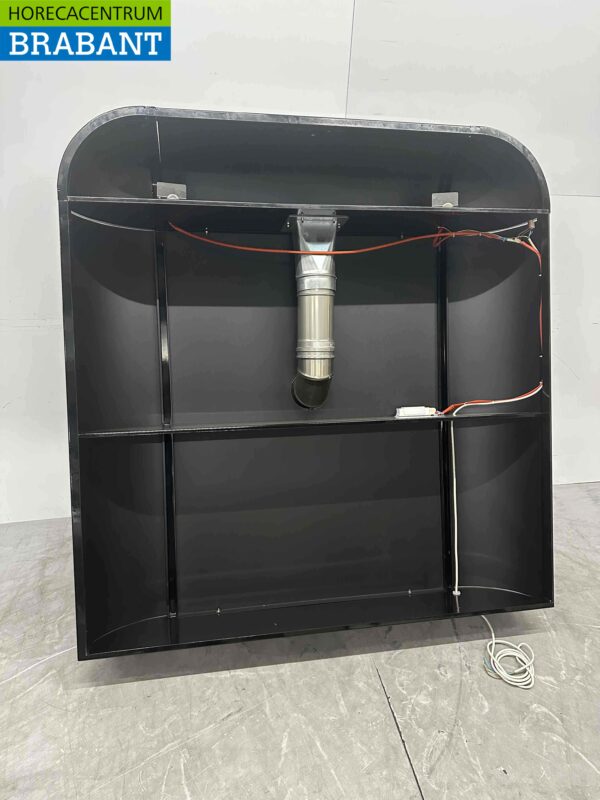RVS ItalForni Afzuigkap Dampkap voor pizzaoven 147,5 x 153 cm Horeca