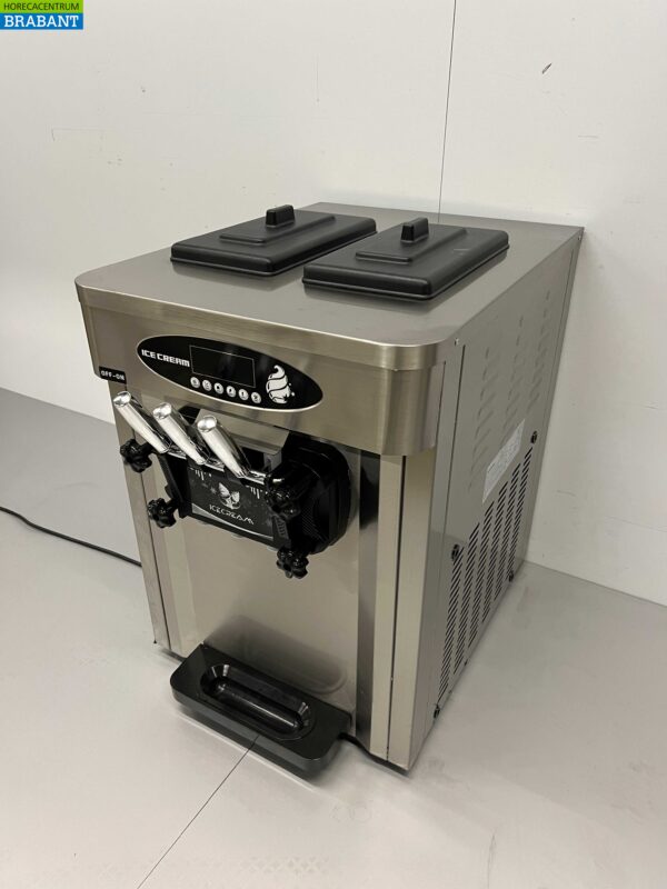 RVS Softijsmachine 2 smaken 230V Horeca - Afbeelding 3