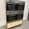 RVS Trespa Wandkast met 4 x Heteluchtoven Convectie Oven Afbakoven 230V Horeca - Afbeelding 2