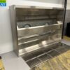 RVS Nu-air Inductie Afzuigkap Dampkap met lamellen filters 280 x 200 cm Box model Horeca - Afbeelding 2