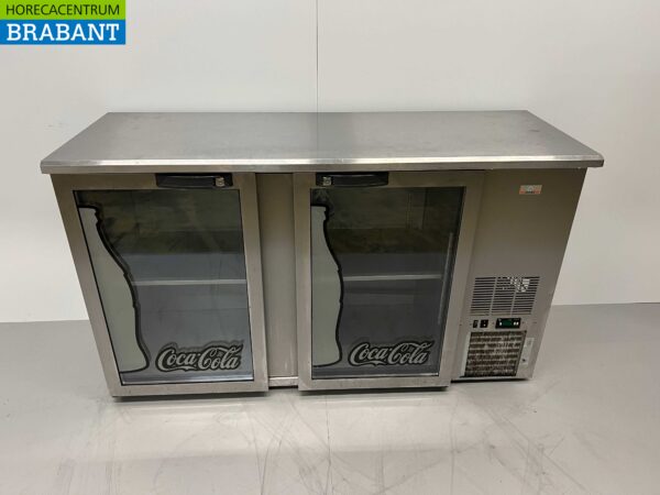 RVS Gamko Backbar Barkoeling 2 deuren 146,5 cm 230V Horeca