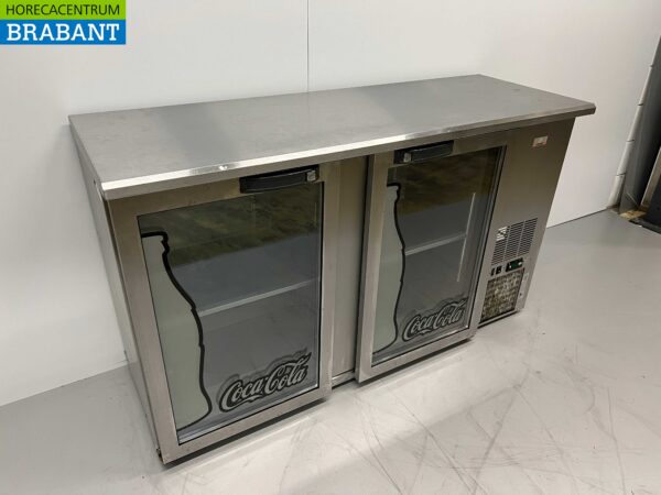 RVS Gamko Backbar Barkoeling 2 deuren 146,5 cm 230V Horeca - Afbeelding 3