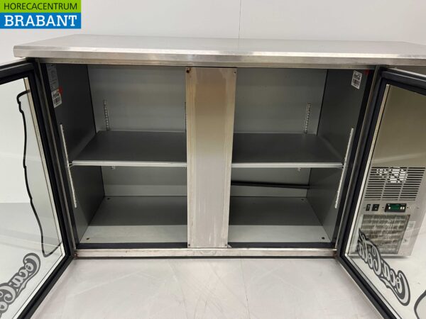 RVS Gamko Backbar Barkoeling 2 deuren 146,5 cm 230V Horeca - Afbeelding 4