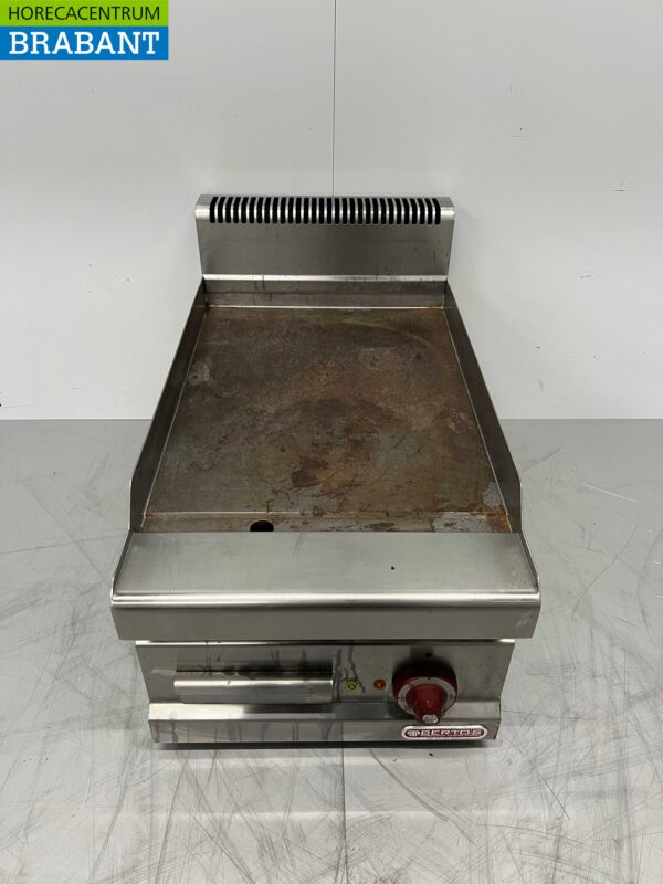 RVS Berto's Grillplaat Bakplaat 40 cm 400V Horeca