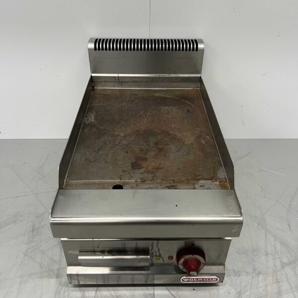 RVS Berto's Grillplaat Bakplaat 40 cm 400V Horeca