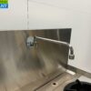 RVS Woktafel wokfornuis 2 branders 100 cm Gas Horeca - Afbeelding 5
