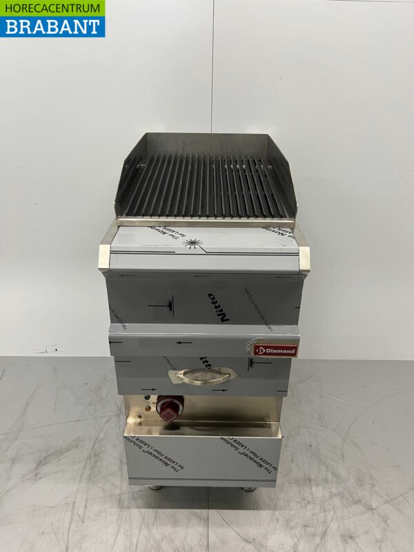 RVS Diamond Stoomgrill Grill Vapogrill 40 cm 400V Horeca