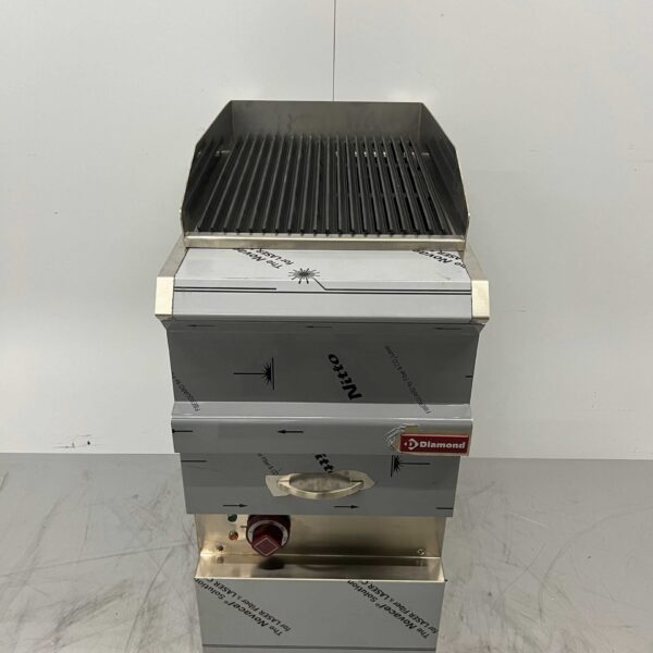 RVS Diamond Stoomgrill Grill Vapogrill 40 cm 400V Horeca