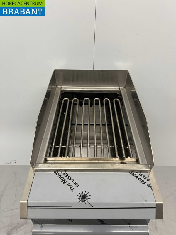 RVS Diamond Stoomgrill Grill Vapogrill 40 cm 400V Horeca - Afbeelding 5