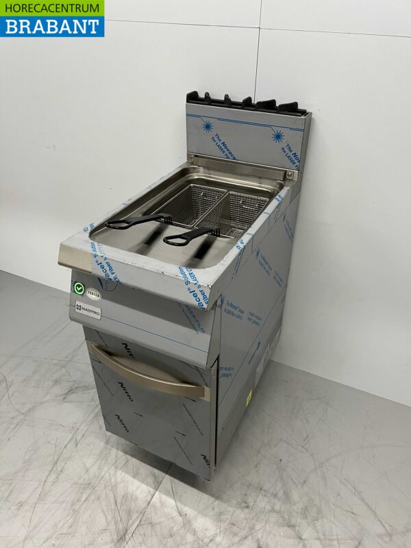 RVS Mastro Friteuse frituur 15 liter 15 kW GAS Horeca - Afbeelding 3