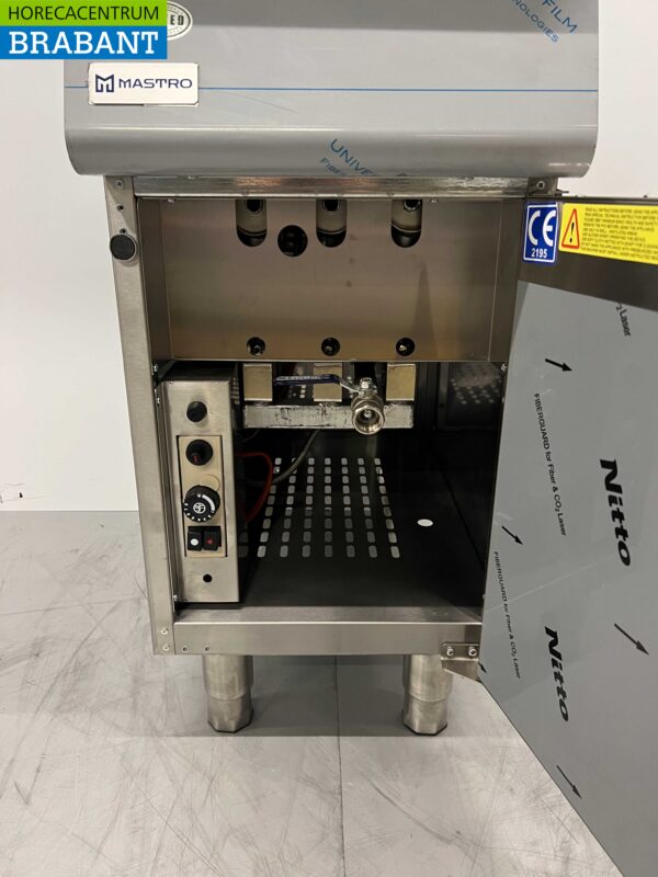 RVS Mastro Friteuse frituur 15 liter 15 kW GAS Horeca - Afbeelding 5