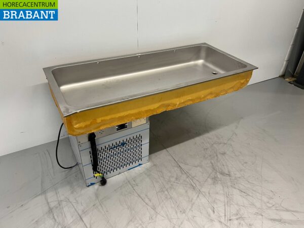 RVS Combisteel Drop-in Koelvitrine Gekoelde vitrine 4 x 1/1 gastronorm GN 136,2 cm 230V Horeca - Afbeelding 2