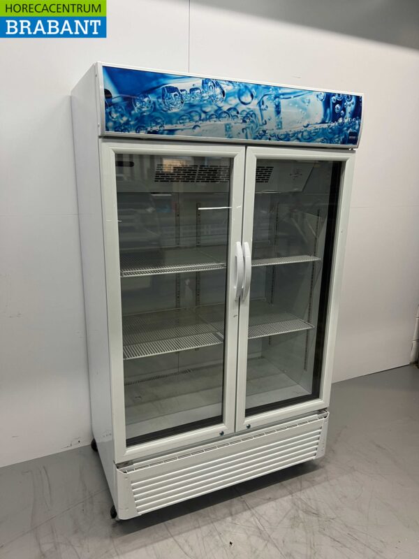 Maxxfrost Dubbeldeurs Glasdeurkoeling Koelkast Drankkoelkast Glazen deur 600 liter 230V Horeca - Afbeelding 2