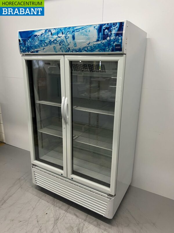 Maxxfrost Dubbeldeurs Glasdeurkoeling Koelkast Drankkoelkast Glazen deur 600 liter 230V Horeca - Afbeelding 3