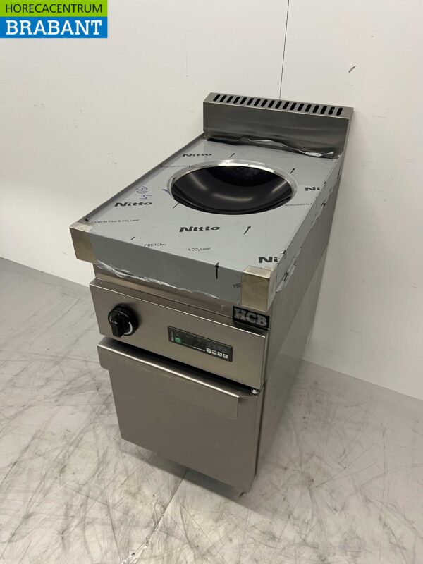 RVS Inductie wok wokbrander wokplaat 5 kW 400V Horeca - Afbeelding 3