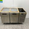 RVS Afinox Koelwerkbank 2 deuren 125,5 cm Bj. 2021 230V Horeca