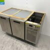 RVS Afinox Koelwerkbank 2 deuren 125,5 cm Bj. 2021 230V Horeca - Afbeelding 3