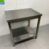 RVS Werktafel Tafel Premium-line 80 x 60 x 85 cm Horeca - Afbeelding 2