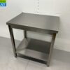 RVS Werktafel Tafel Premium-line 80 x 60 x 85 cm Horeca - Afbeelding 3