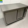 RVS Warmhoudkast Bordenwarmhoudkast 2 schuifdeuren Premium-line 120 cm Horeca - Afbeelding 3