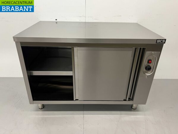 RVS Warmhoudkast Bordenwarmhoudkast 2 schuifdeuren Premium-line 120 cm Horeca - Afbeelding 5