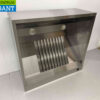 RVS Afzuigkap Dampkap met lamellen filters Premium-line 100 cm Box model Horeca - Afbeelding 4