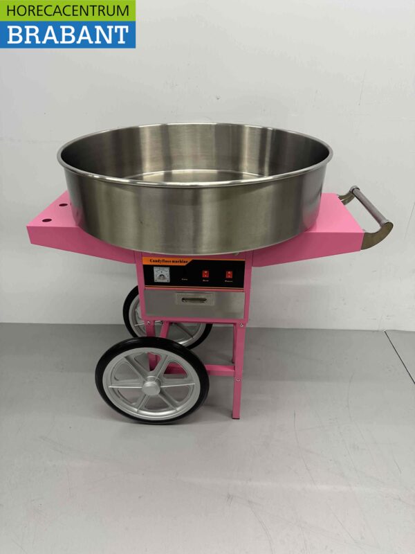 Suikerspinmachine met onderstel 73 cm 230V Horeca