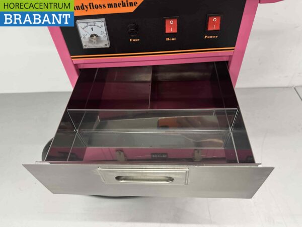 Suikerspinmachine met onderstel 73 cm 230V Horeca - Afbeelding 6