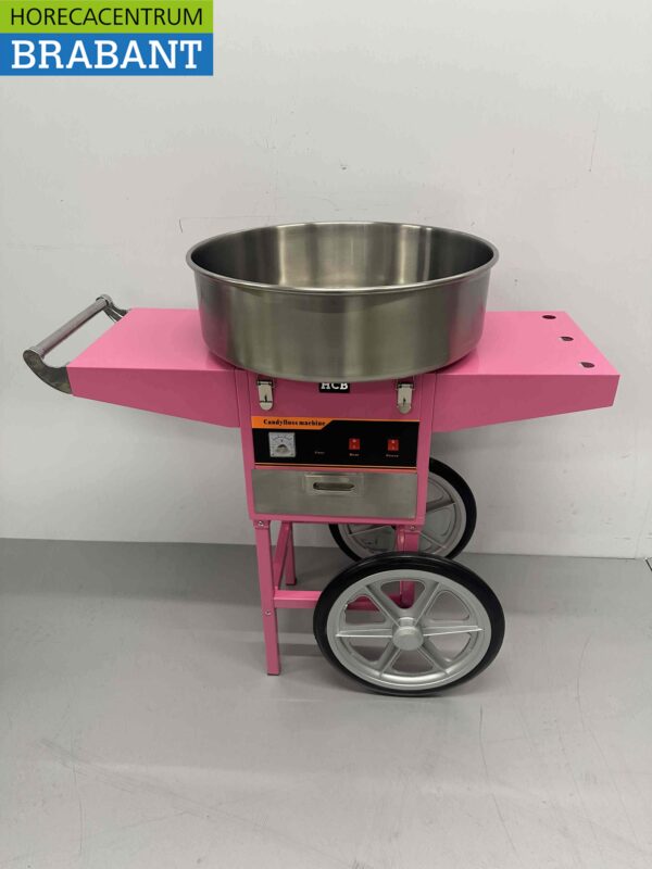 HCB Suikerspinmachine met onderstel 52 cm 230V Horeca