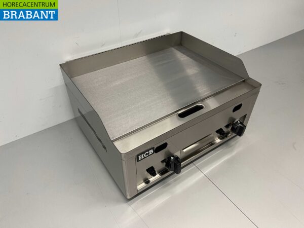 RVS Bakplaat Grillplaat Gladde bakplaat Glad 60 cm PROPAAN Horeca - Afbeelding 3