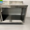 RVS Spoeltafel dubbele spoelbakken 2 schuifdeuren Premium-line 200 cm Horeca - Afbeelding 4