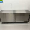 RVS Werkkast Kast 2 schuifdeuren Premium-line 200 cm Horeca