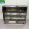 RVS Afzuigkap Dampkap met lamellen filters Premium-line 120 cm schuin model Horeca