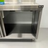 RVS Spoeltafel Dubbele Spoelbakken 2 schuifdeuren Premium-line 160 cm Horeca - Afbeelding 6