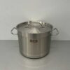 RVS HCB Soeppan Kookpan Pan Inductie 25 x 18 cm 9 liter Horeca