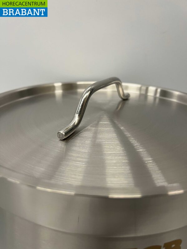 RVS HCB Soeppan Kookpan Pan Inductie 25 x 18 cm 9 liter Horeca - Afbeelding 5