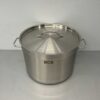 RVS HCB Soeppan Kookpan Pan Inductie 20 x 12 cm 4 liter Horeca