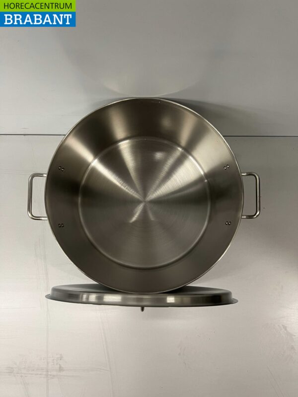 RVS HCB Soeppan Kookpan Pan Inductie 20 x 12 cm 4 liter Horeca - Afbeelding 4
